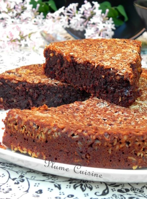 Gâteau Fondant Chocolat-banane | Une Plume Dans La Cuisine