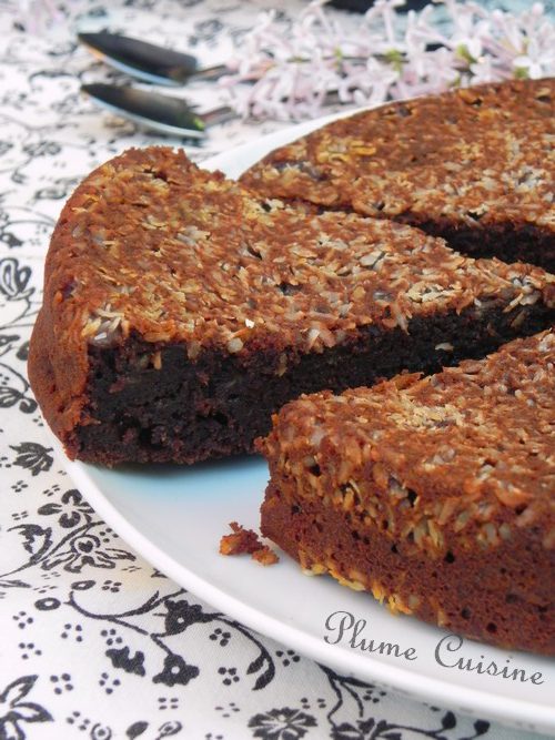 Gâteau Fondant Chocolat-banane | Une Plume Dans La Cuisine