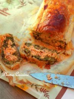 feuilleté saumon aux herbes