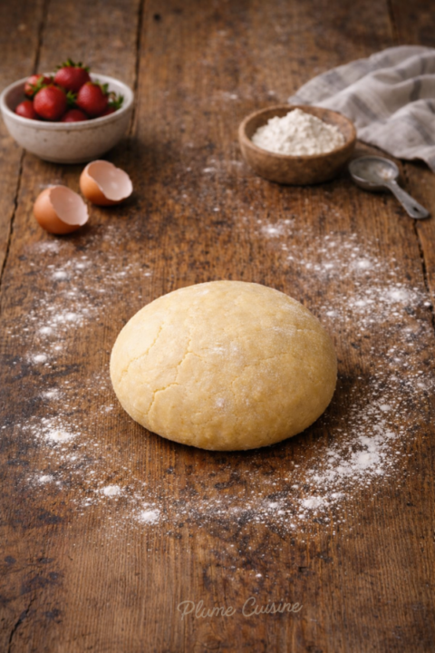Boule de pâte sablée maison