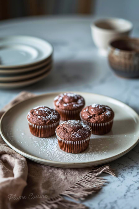 Petits moelleux au chocolat facile