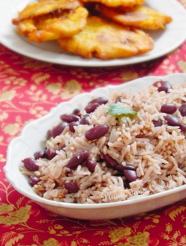 Riz Collé Aux Haricots Rouges - Recette Haïtienne | Une Plume Dans La ...