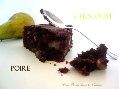 gâteau chocolat poire2