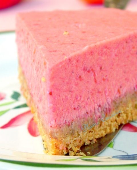 Tarte-mousse-fraise
