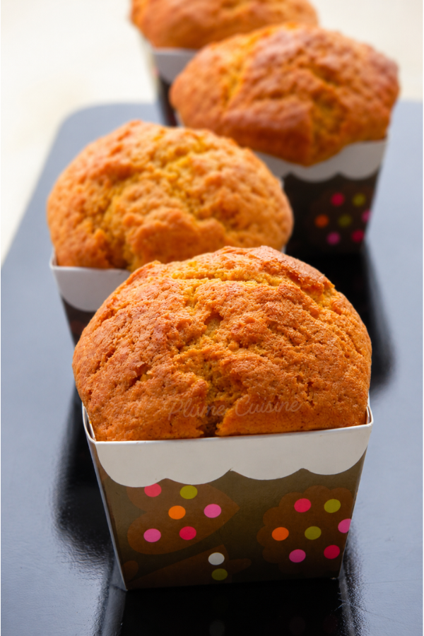 Délicieux Muffins au potiron et aux épices