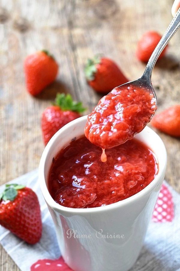 Couli De Fraise Maison