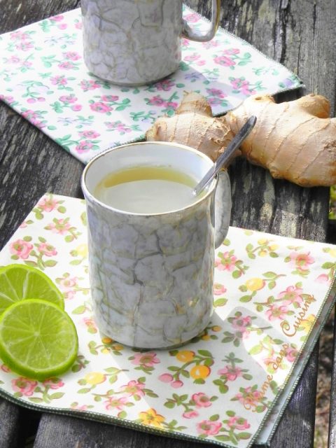 Thé au gingembre | Une Plume dans la Cuisine