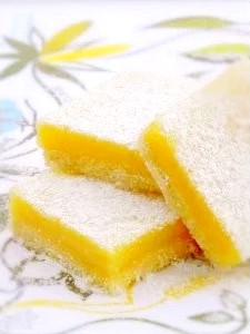 carrés-citron
