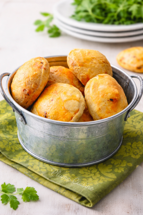 Petits pâtés à la viande hachée et feta