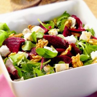 Salade-betterave-et-chèvre