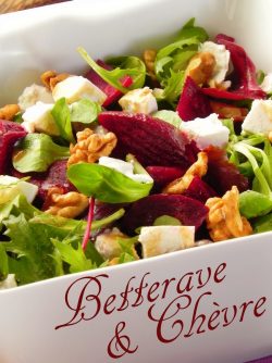 Salade-betterave-et-chèvre