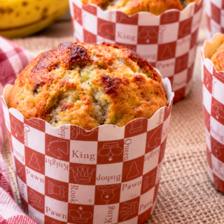 Délicieux muffins à la banane