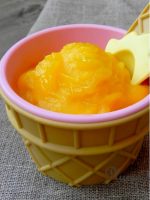 Glace-mangue-légère