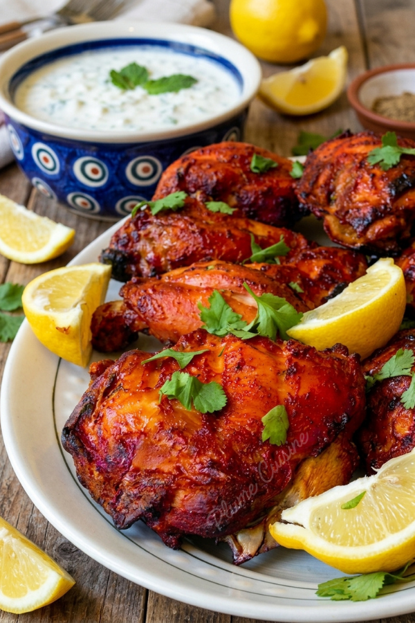 Poulet Tandoori au four