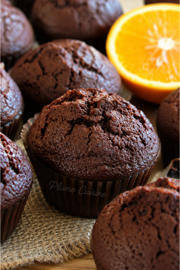 Muffins au chocolat et à l'orange