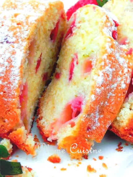 cake-aux-fraises-fraîches