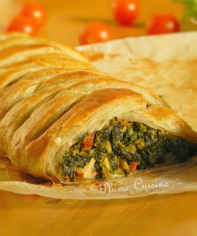 Feuilleté-tressé-épinards-et-lardons