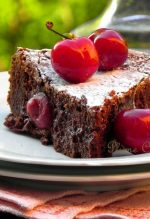 Gâteau-chocolat-rhum-cerises