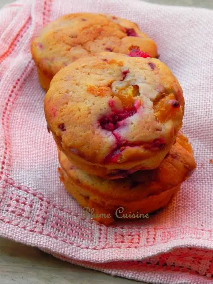 Muffins-mangue-framboises