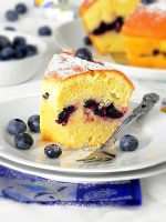 Gâteau-au-fromage-kiri-et-myrtilles