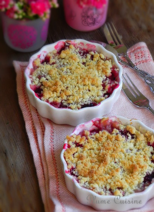 Crumble Aux Framboises | Une Plume Dans La Cuisine