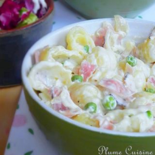 Pâtes-jambon-petits-pois