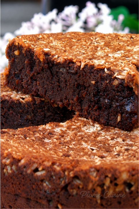 Gâteau fondant chocolat banane super fondant