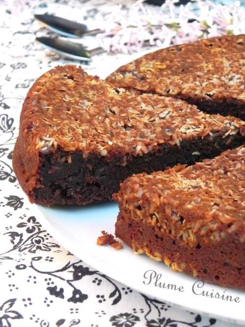 Gâteau Fondant Chocolat-banane | Une Plume Dans La Cuisine