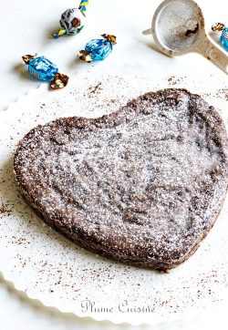 gâteau-fondant-chocolat-poudre