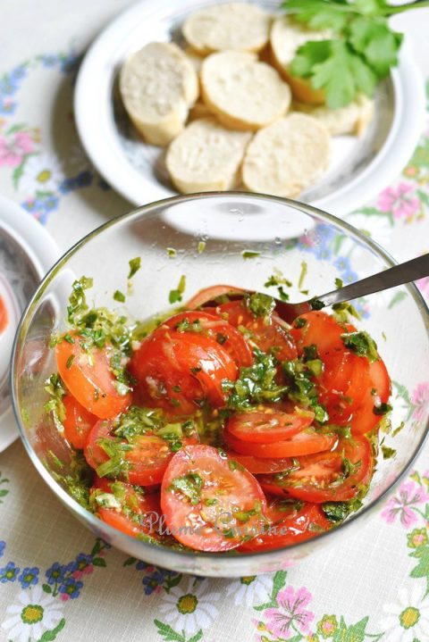 Tomates-marinées