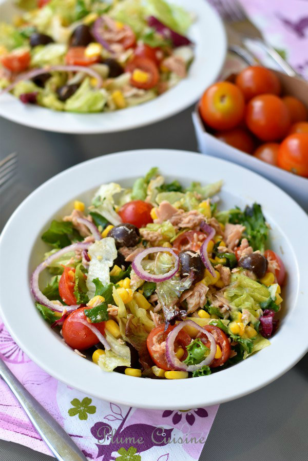 Salade de thon rapide