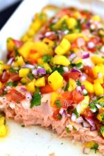 Saumon-salsa-mangue-recette