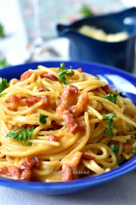Spaghettis-carbonara-recette