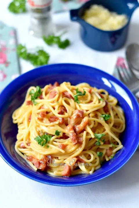 Spaghettis-carbonara-recette