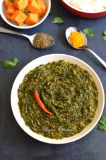 curry-épinards-ail-recette