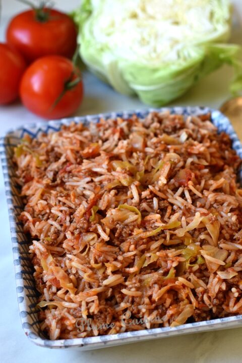 Riz-viande-hachée-chou-recette