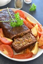 Pain-de-viande-lardons-poireaux