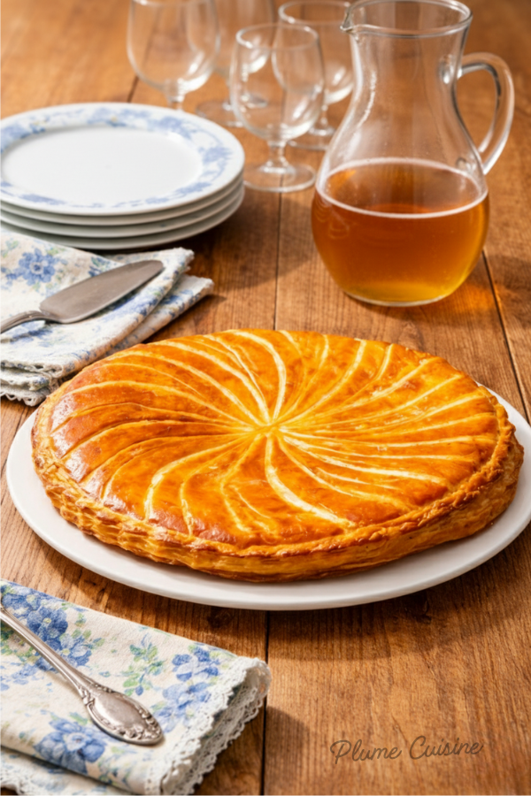 Jolie galette des rois entière