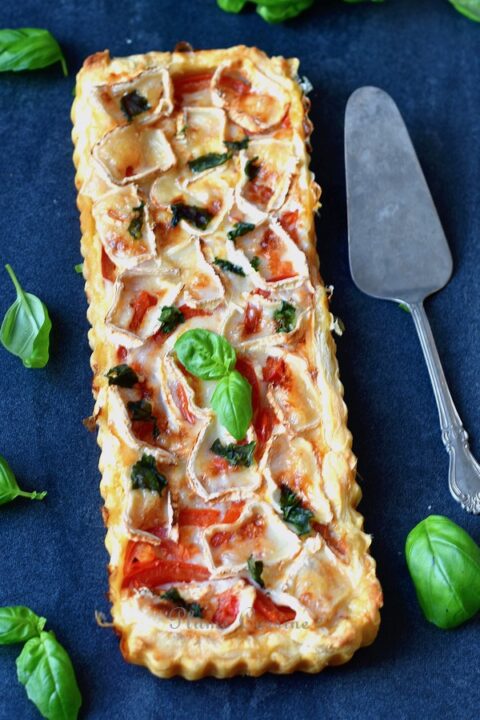 Tarte-tomate-chèvre-recette