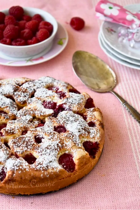 Gâteau-framboise-facile-recette