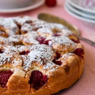 Gâteau-framboise-facile-recette