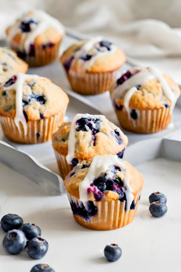 muffins-myrtilles-glaçage-citron