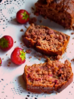 Cake-fraises-huile-olive-recette