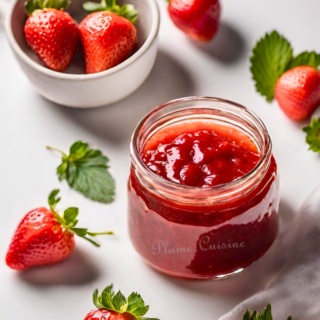 Confiture-fraises-allegee-recette