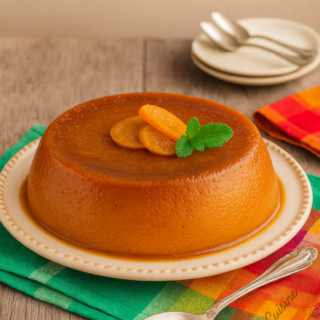 Grand flan antillais au giraumon