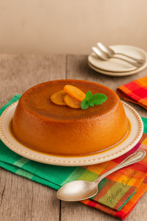 Flan antillais au giraumon