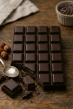 Tablette de chocolat noir